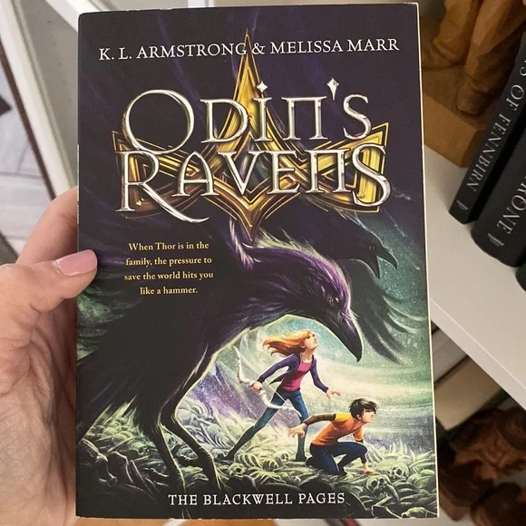 3 books LOKI’s wolves ODIN’s ravens THOR’S serpents K L Armstrong & Meli… - Picture 3 of 5